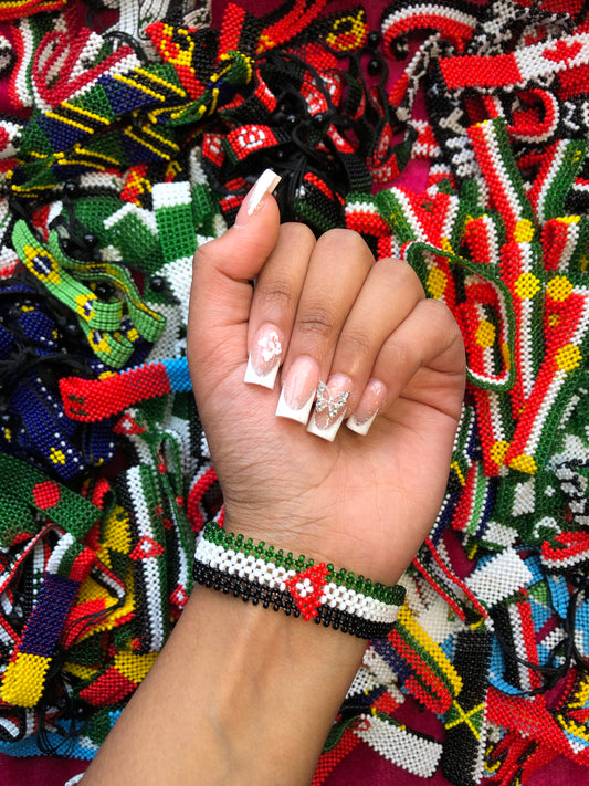 Jordan beaded bracelet
