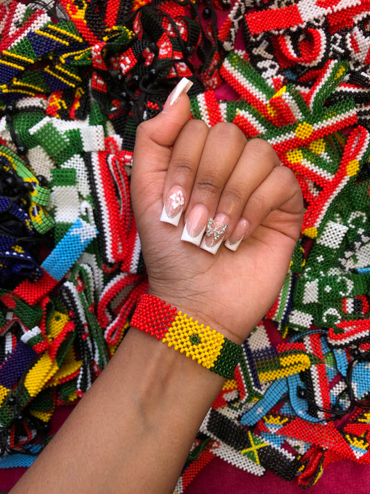 Senegal beaded bracelet